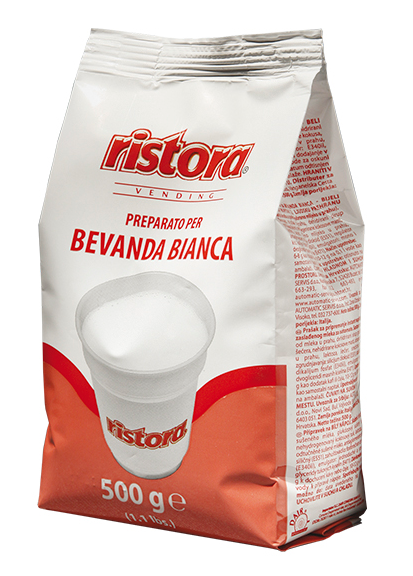 Сухе молоко Ristora Bevanda Bianca Eko 500 гр Італія Ристора Еко Вершки в гранулах