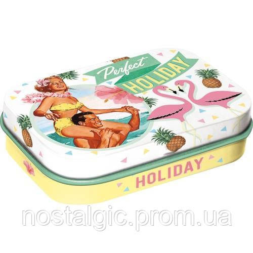 М'ятні цукерки в металевій коробці Holiday Ностальгічне-Art 81347