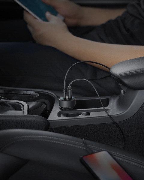 Автомобільний зарядний пристрій ANKER POWERDRIVE PD 2-18W PD & 12W POWERIQ 