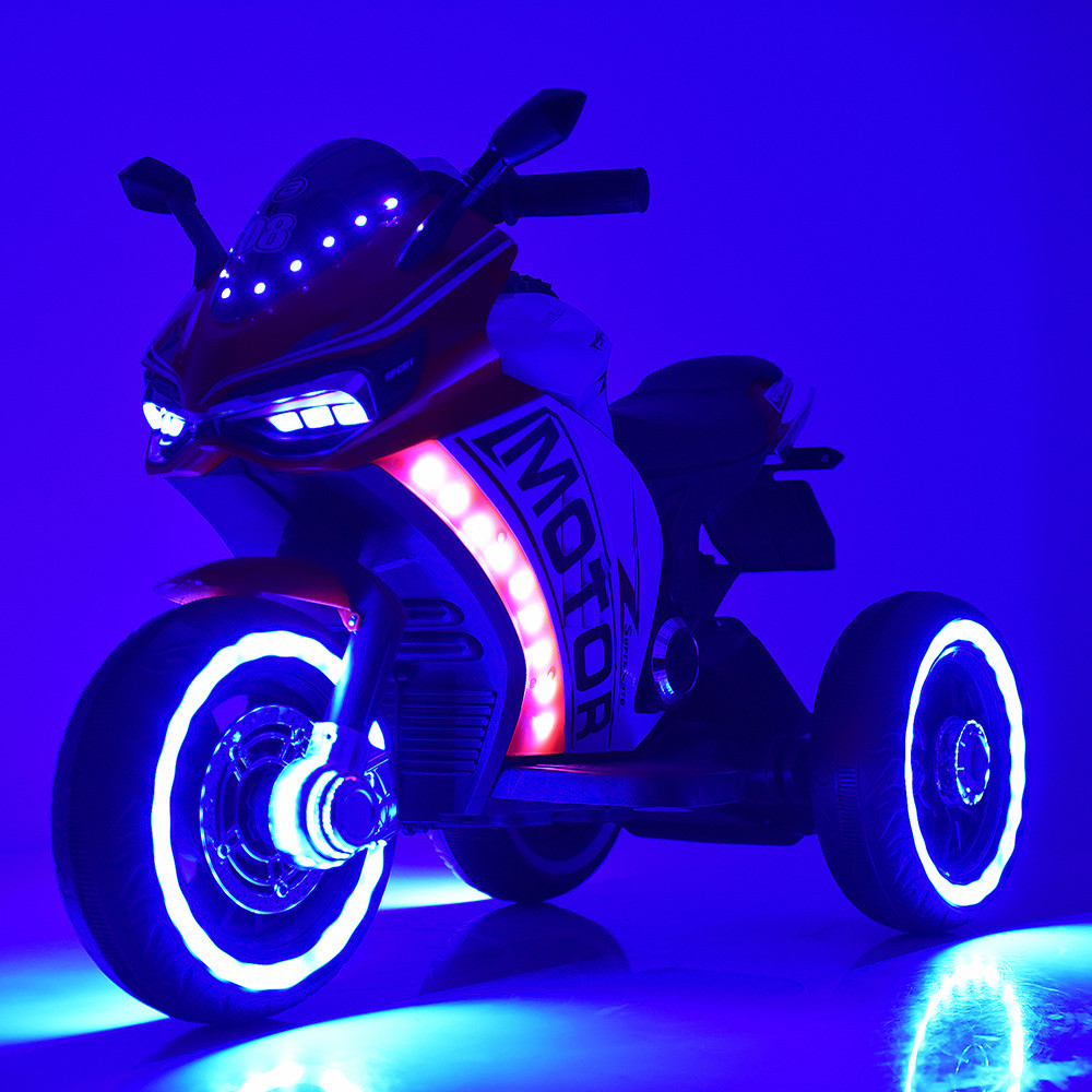 Дитячий електромобіль мотоцикл Ducati M 4053-2 (MP3, USB, SD слот, мотори 2x25W, акум.2x6V4.5AH)