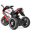 Дитячий електромобіль мотоцикл Ducati M 4053-3 (MP3, USB, SD слот, мотори 2x25W, акум.2x6V4.5AH), фото 8