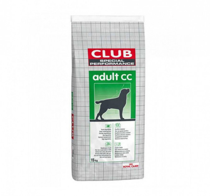Корм Royal Canin (Роял Канин) Club Pro Adult CC для собак с умеренной активностью, 20 кг