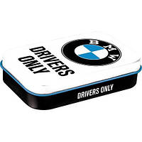 Мятные конфеты в металлической коробке XL BMW-Drivers Only L Nostalgic-Art 82110