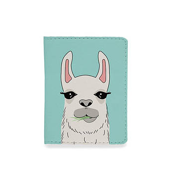 Обкладинка на ID паспорт або права — Лама