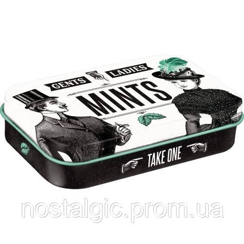М'ятні драже в коробочці Ностальгічне-Art Ladies & Gentlemen Mints (82114)