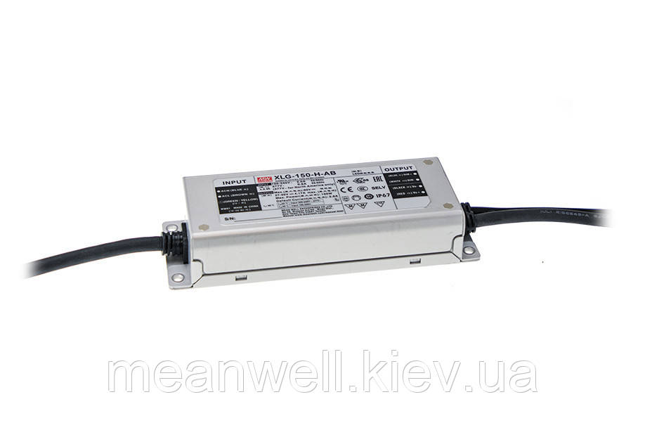 XLG-150-L-AB Блок живлення Mean Well 150 Вт, 700-1050 mA, 120-214V драйвер живлення світлодіодів LED IP67, фото 1