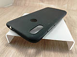 SMTT чорний матовий чохол бампер для Xiaomi redmi 7 — термополіуретан, фото 6
