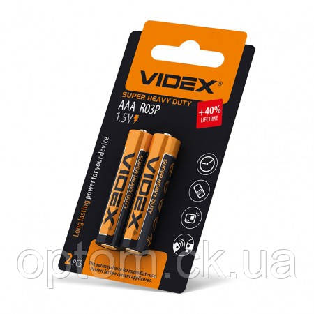 Батарейка Videx R03 (AAA) Small Blist