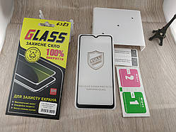 5D люкс захисне скло для Samsung Galaxy A10 (2019) A105 — black — повний проклейка