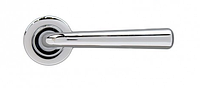 Дверная ручка с накладкой под цилиндр MARIANI JOTA хром полированный