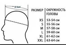 Мотошолом Fxw Hf 122 чорний глянець, фото 4