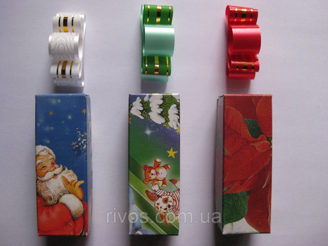 Набір з 3-х Новорічних Коробочок, фото 1