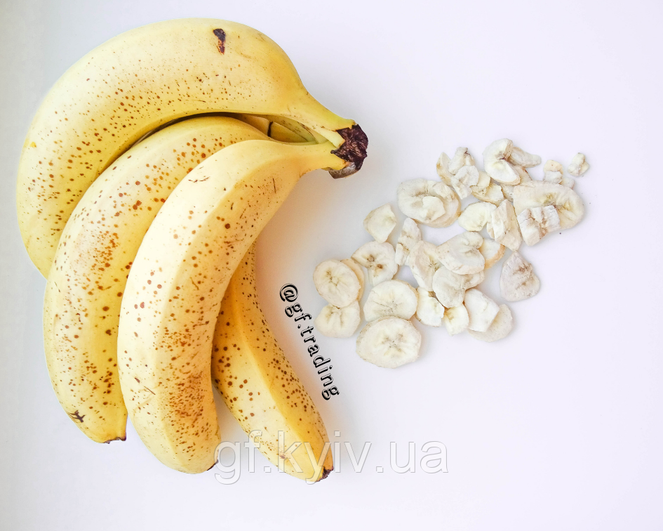 Банан субімований (лиофілізований / сушений)