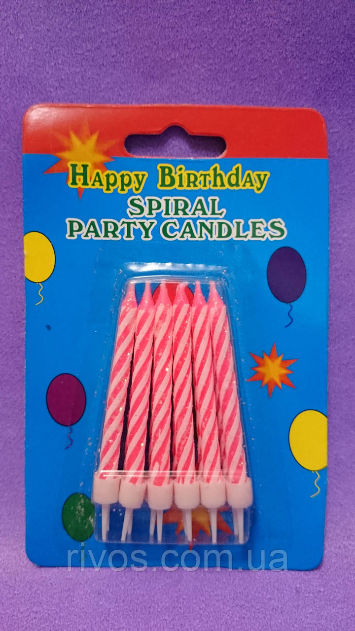 Свічки на торт Party Candles, фото 1