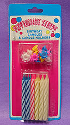 Свічки на торт 12 шт.