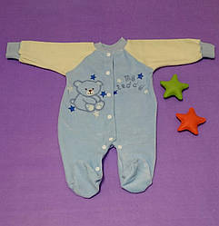 Чоловічок, Комбінезон Для Новонародженого Хлопчика 1 - 3 міс