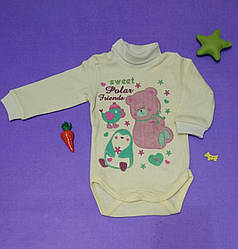 Дитячі Боді Бодіки Для Новонароджених З Довгим Рукавом 1 - 3 міс