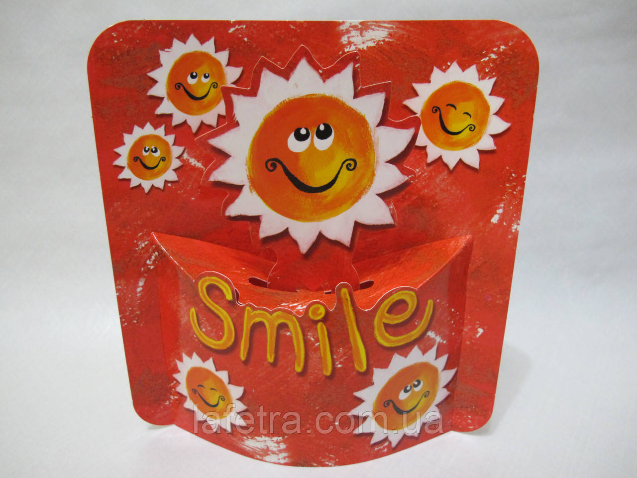 Листівка Smile 3 D механіка об'ємна