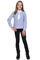 Блузка дитяча для дівчаток М-1053 розмір 134 140 152 158  тм "Попелюшка"