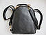 Модний Рюкзак Для Дівчини Чорний. Жіночі Рюкзаки., фото 5