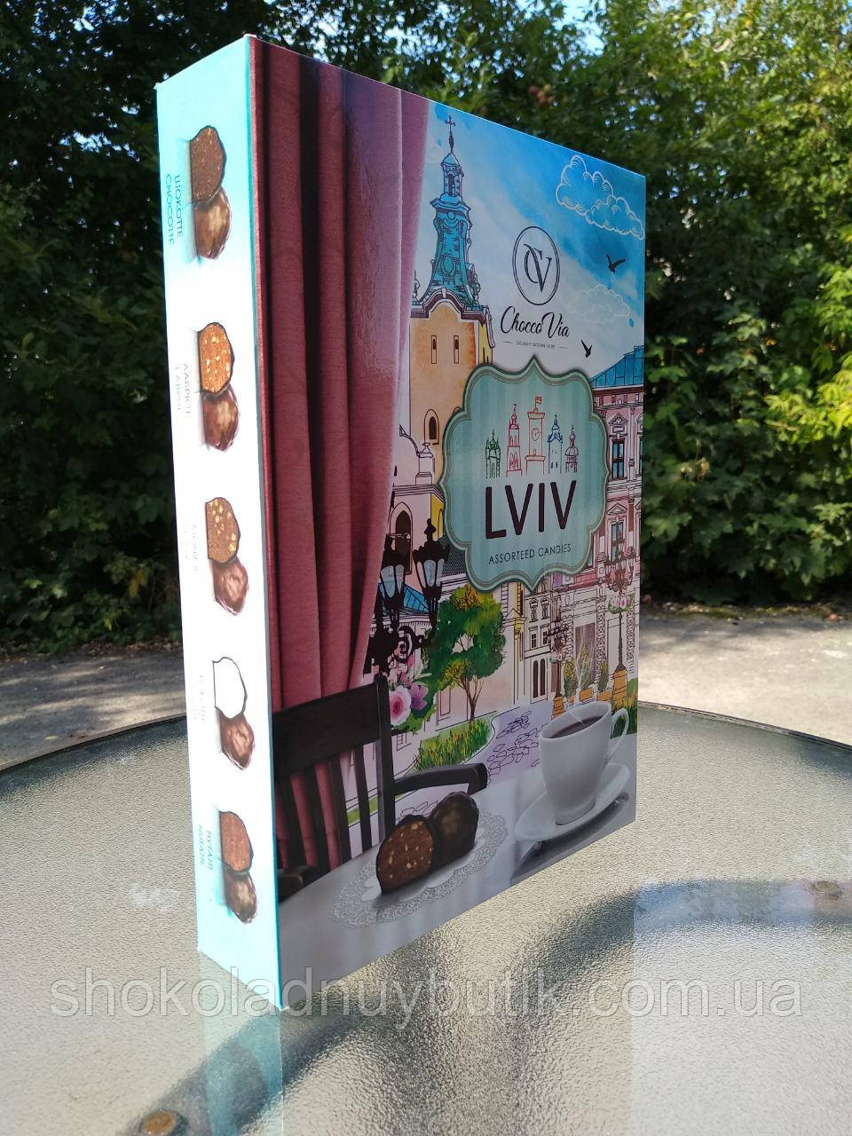 Сувенірний набір цукерок "Lviv", 500 р.