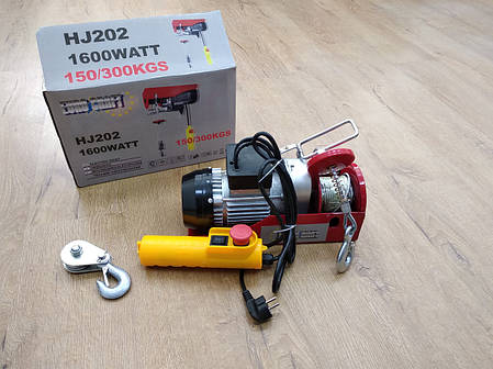 Тельфер Euro Craft HJ202 Вантажопідйомність - 150 кг / 300 кг, фото 2