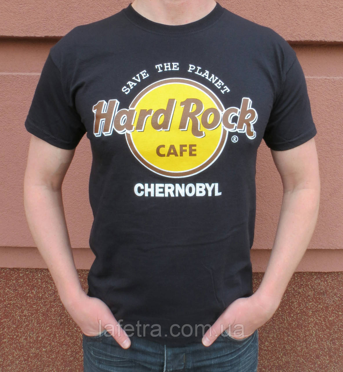Футболка Чоловіча Hard Rock Cafe Чорна. Чоловічі Футболки Хард Рок Кафе