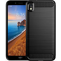 TPU чохол протиударний Slim Series для Xiaomi Redmi 7A — чорний карбон