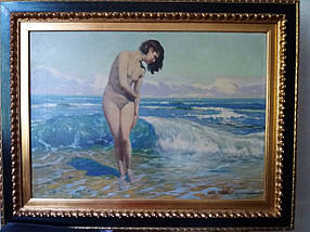 Картина Серед хвиль Ф. Выгживальский 1920-ті р. Ар-деко