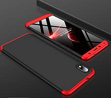 Пластикова накладка GKK LikGus 360 градусів для Xiaomi Redmi 7A — колір червоний
