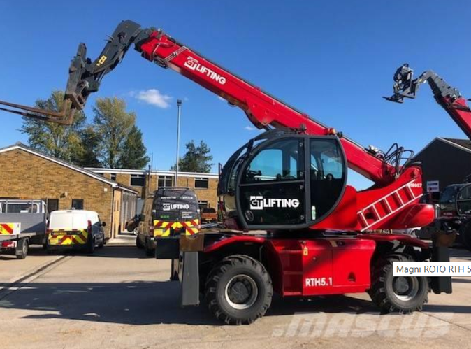 Купить Телескопический погрузчик MAGNI ROTO RTH 5.18 S1 2015 г.в., цена ...