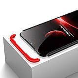 Пластикова накладка GKK LikGus 360 градусів для Xiaomi Redmi 7 — колір червоний, фото 3