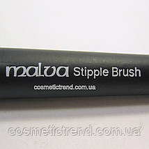 Пензель для макіяжу Stipple Brush M-309 No015 Malva cosmetics, фото 6