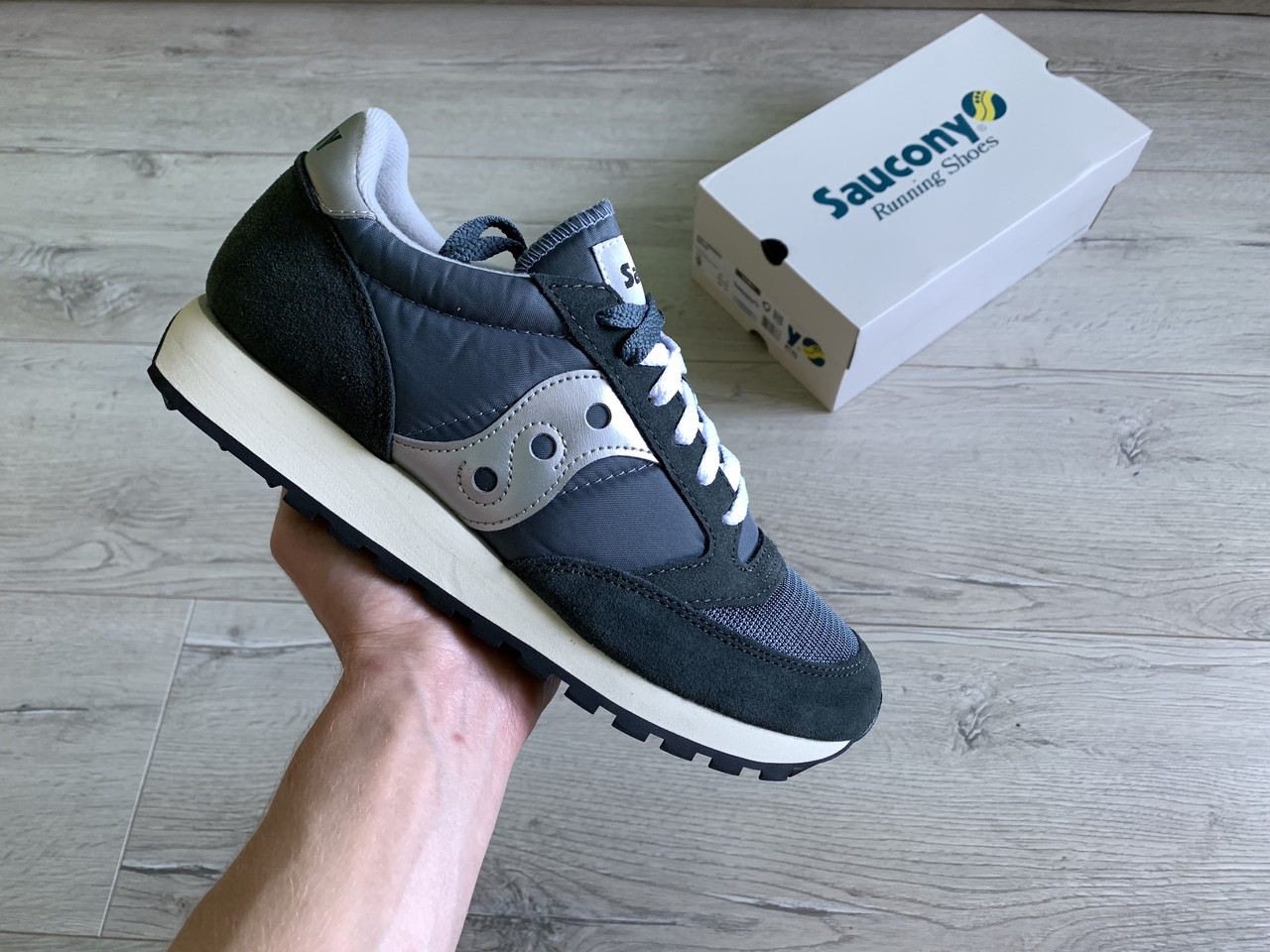Чоловічі оригінальні кросівки Saucony Jazz Original Vintage Blue/Navy/Silver