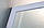 Квадратна душова кабіна з піддоном 90х90 см Eger Viz 599-005 профіль білий/скло Zuzmara, фото 7