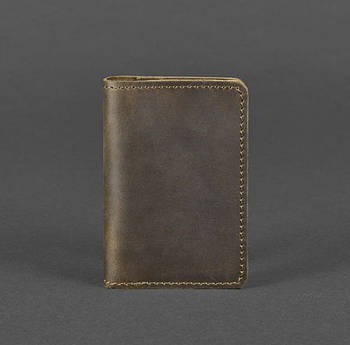 Шкіряний кард-кейс 6.0 (темно-коричневий)