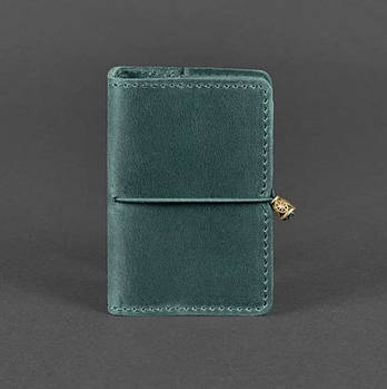 Шкіряний кард-кейс 7.0 (зелений)