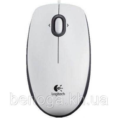 Комп'ютерна миша Logitech M100 White
