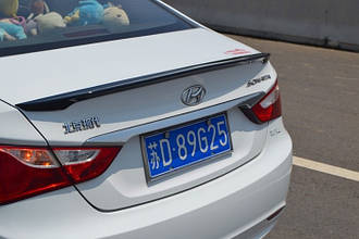 Спойлер багажника Hyundai Sonata 2010-2015 г. ABS пластик