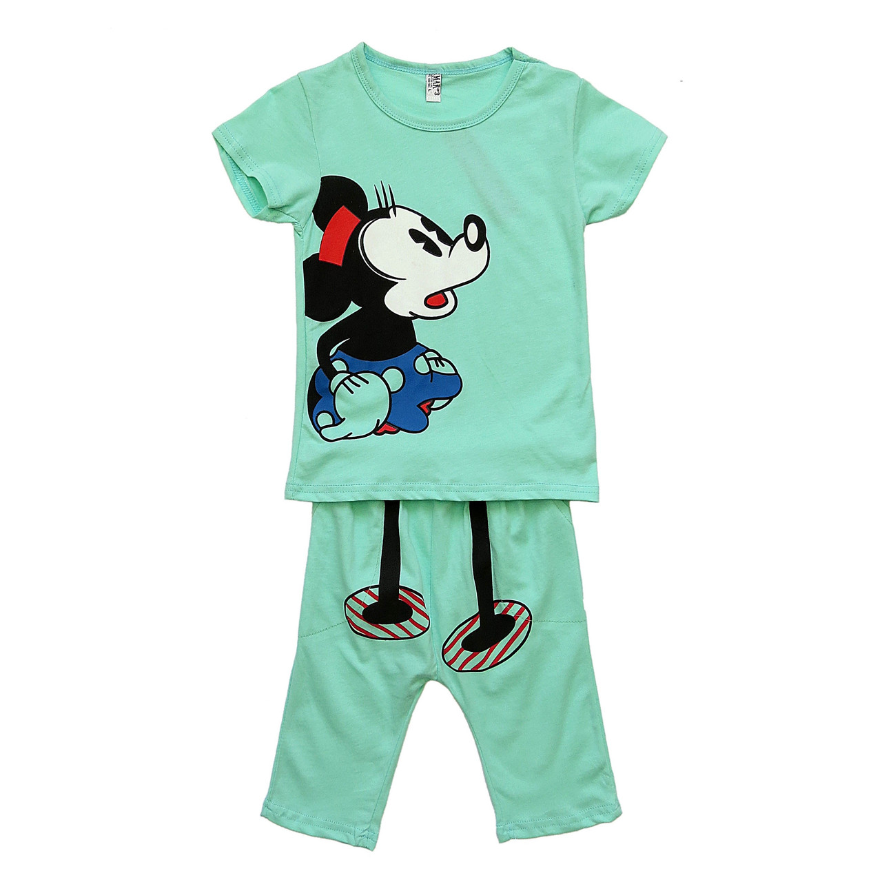 Літній костюм Minnie Mouse для дівчинки. 110 см