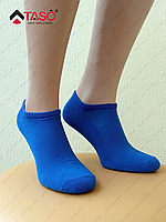 Шкарпетки чоловічі Taso 105 укорочені з резинкою, Волошковий колір, розмір 25