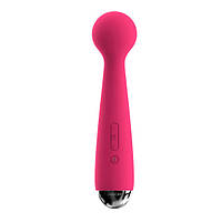 Svakom Emma Mini Wand Massager Red vendes масажер з гнучкою голівкою