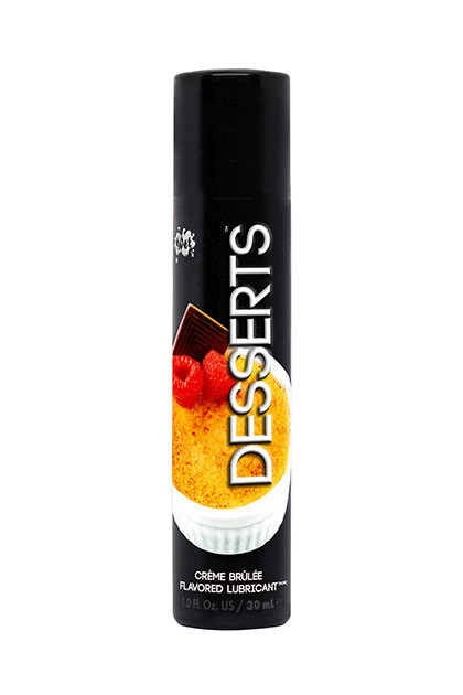 Орально-вагінальна змазка крем-брюле Wet Desserts Crème Brulee 30 ml