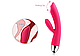 Подвійний вібратор-пульсатор Svakom Trysta Targeted Rolling G-spot Vibrator Plum Pink, фото 7