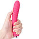 Ребристий вібромасажер з нагріванням Svakom Anya Heating Vibrator Plum Red, фото 5