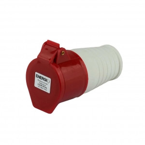 Гніздо переносне ГП 16A 3P+PE+N (215) 380V IP44 ENERGIO