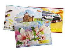 Альбом для малювання А4 8л скоба економ TIKI 50213-TK