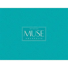 Блок альбом для акварелі А4 15л на склейкеAquarelle MUSE PB-GB-015-037