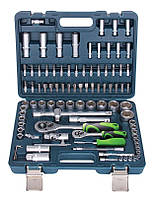 Набір інструментів 1/2", 1/4", 108 одиниць, Cr-V, Armer ARM-B0020