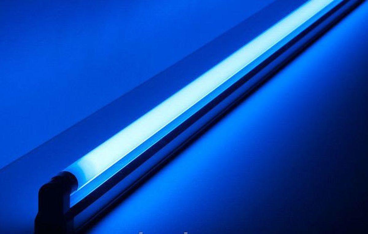 LM376 Лампа Світлодіодна кольорова 9w G13 T8 60 см Синя